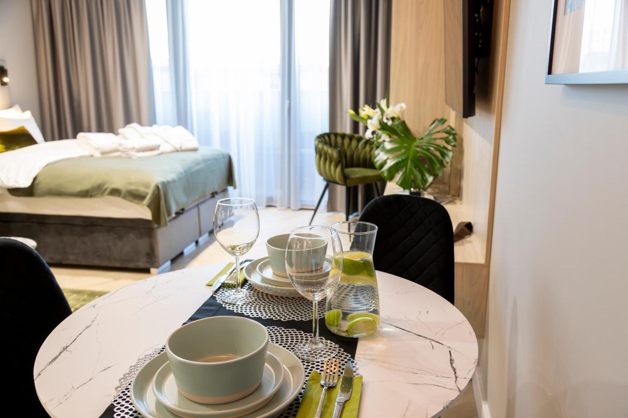Kaleo Apartments - Hanza Tower シュチェチン エクステリア 写真