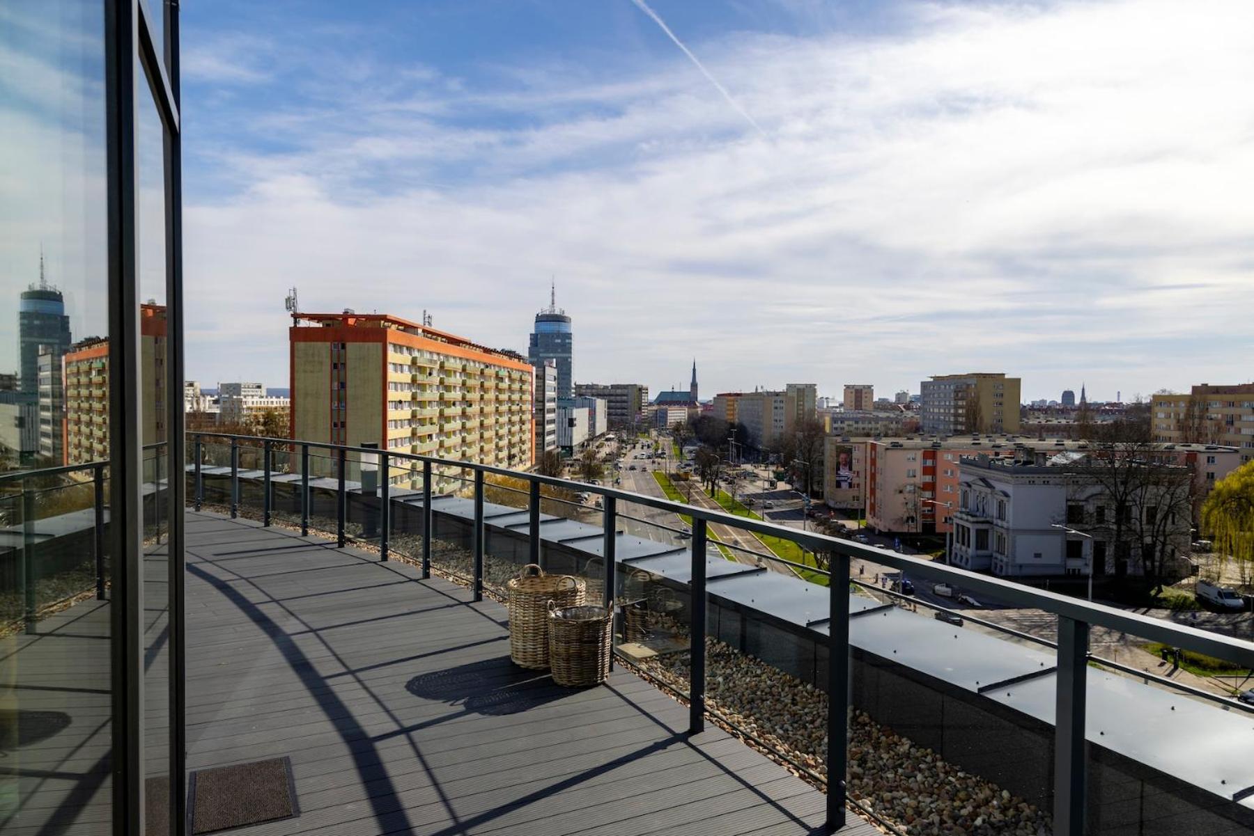 Kaleo Apartments - Hanza Tower シュチェチン エクステリア 写真