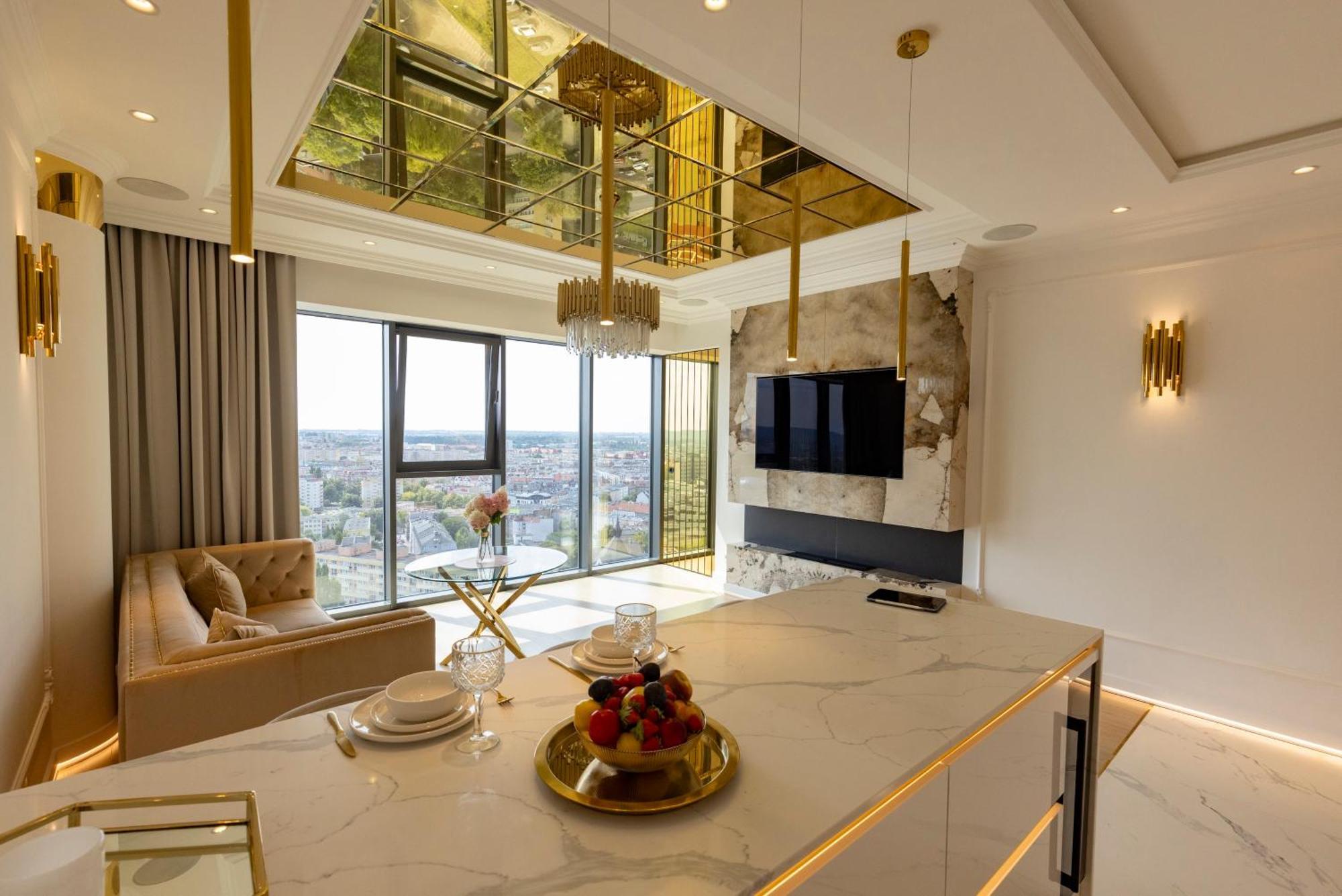 Kaleo Apartments - Hanza Tower シュチェチン エクステリア 写真