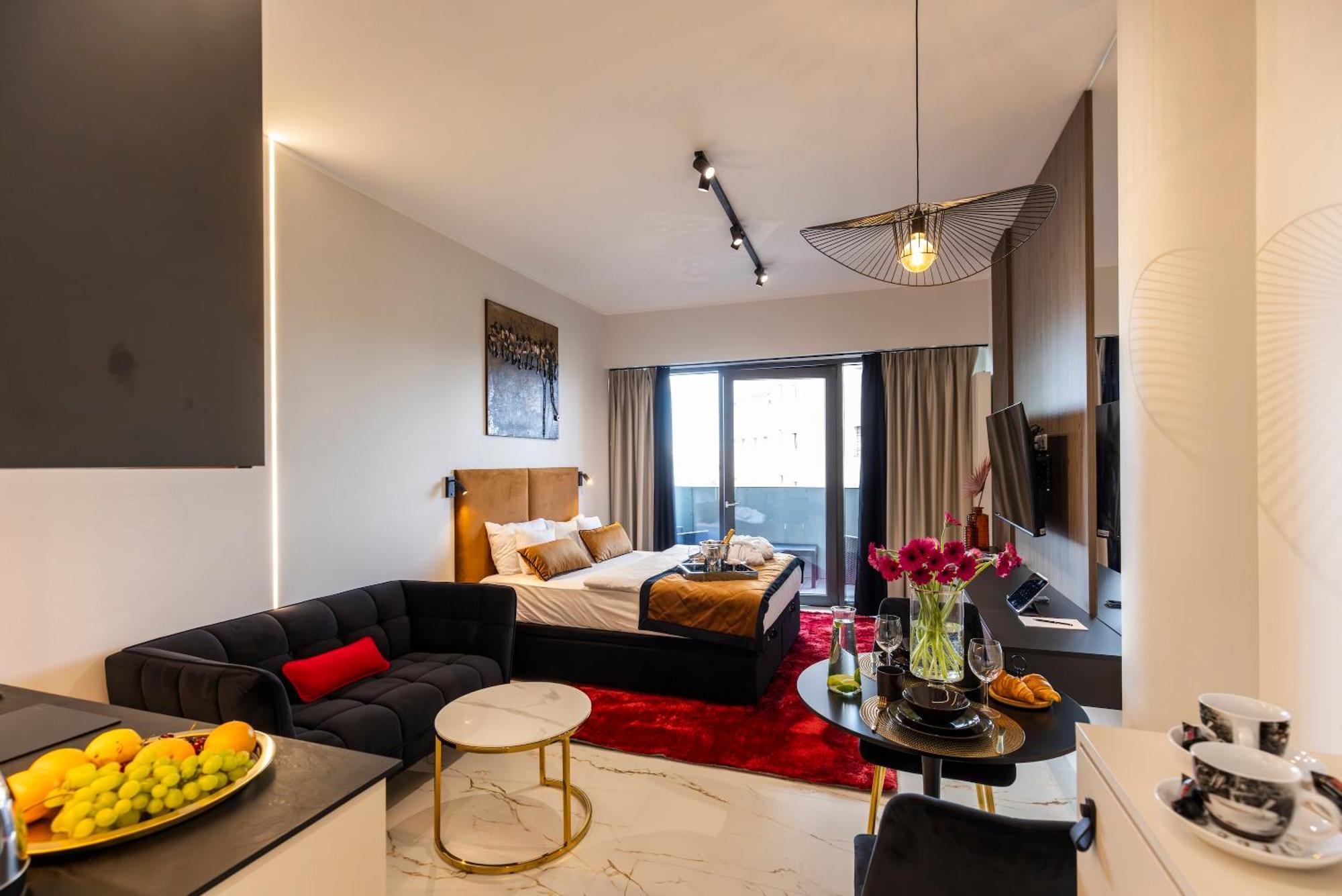 Kaleo Apartments - Hanza Tower シュチェチン エクステリア 写真